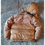 New unisex shiny nylon wet look puffer down jacket quilted winter jacket WJ2238