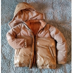 New unisex shiny nylon wet look puffer down jacket quilted winter jacket WJ2238