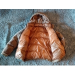 New unisex shiny nylon wet look puffer down jacket quilted winter jacket WJ2238