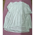 New shiny nylon barber gown wet look salon hair cape