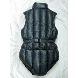 New unisex shiny nylon wet look adult baby diaper suit romper overfilled M - 3XL
