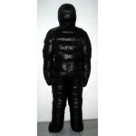 New unisex puffer shiny nylon winter overall wet look down suit custom made